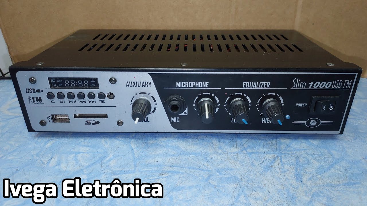 Frahm slim 1000, sem som, análise do defeito