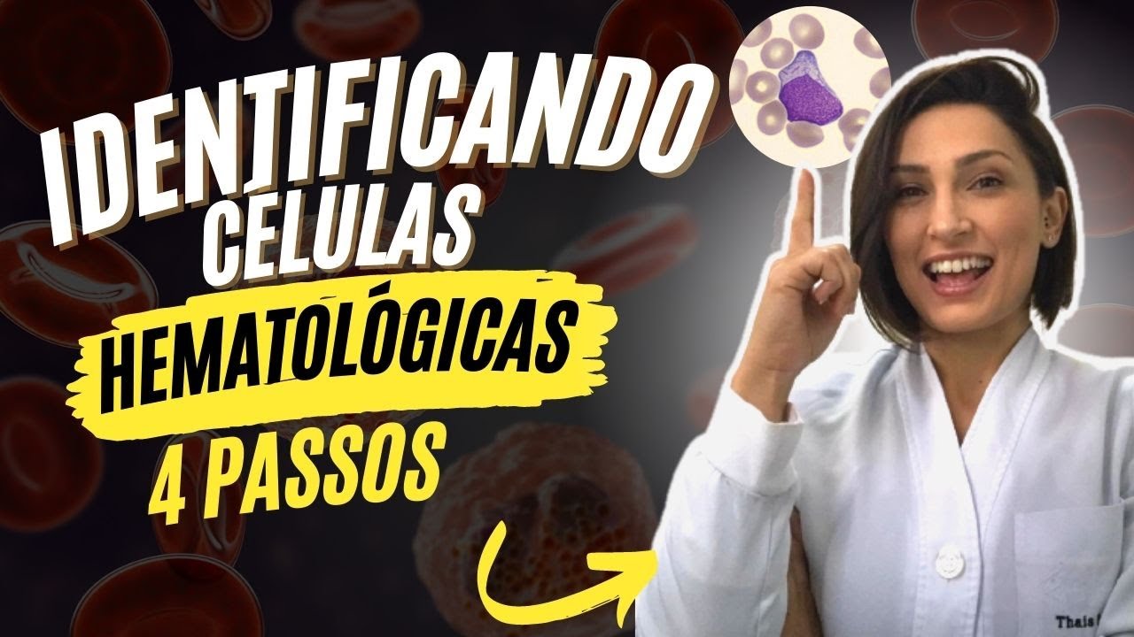 Como Identificar Células Hematológicas de Forma Simples em 4 PASSOS #biomedicina #análisesclínicas