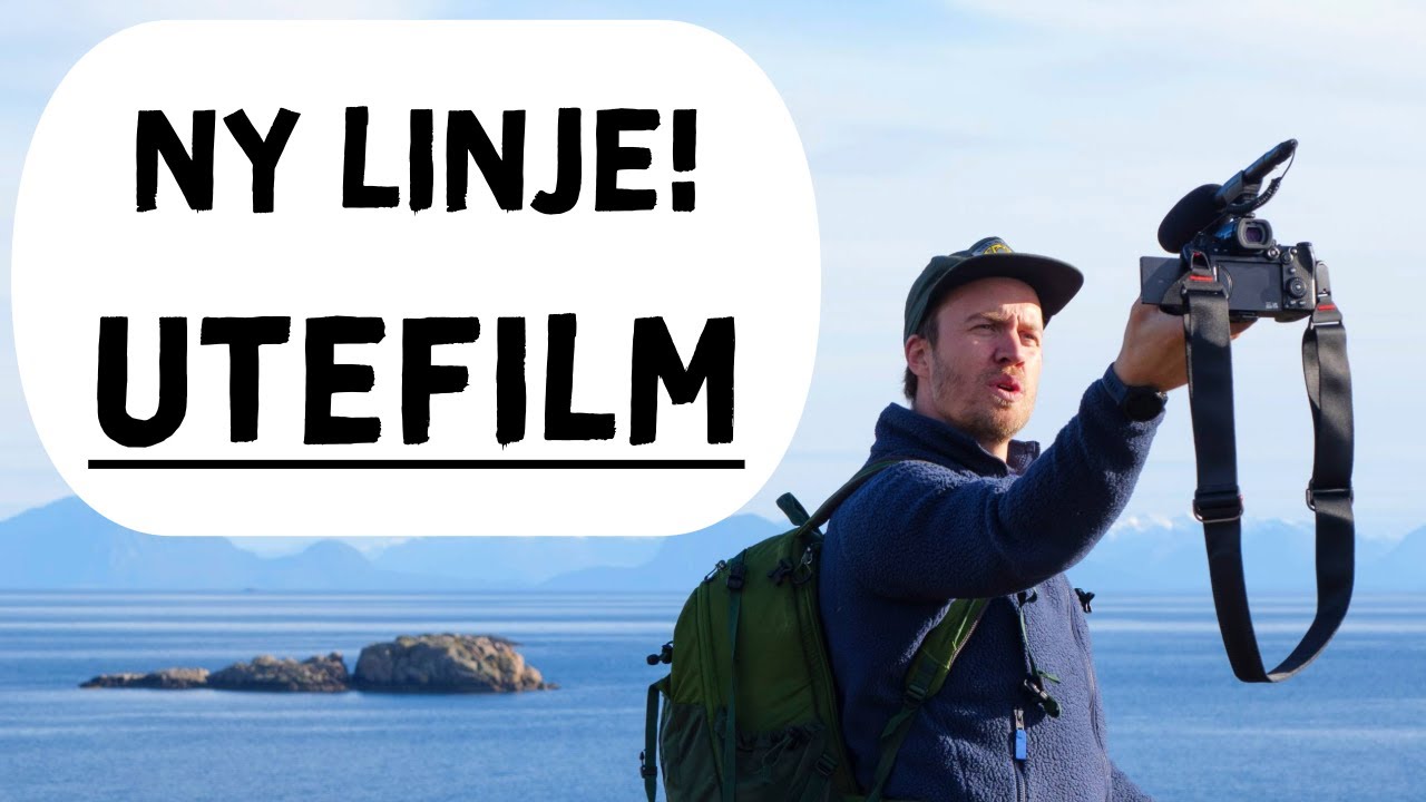 Utefilm - Ny linje om film og friluftsliv i eventyrlige Lofoten.