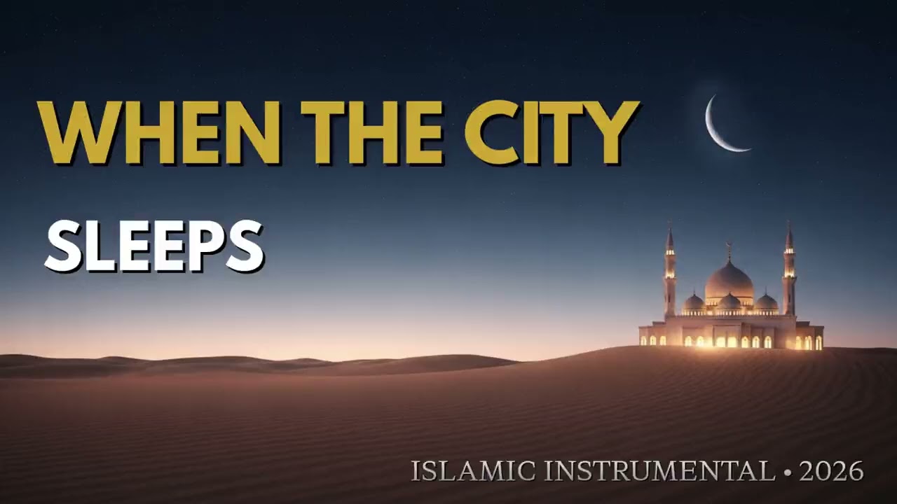 Ramadan Instrumental Music Serene Desert Night Mosque For Peaceful Reflection