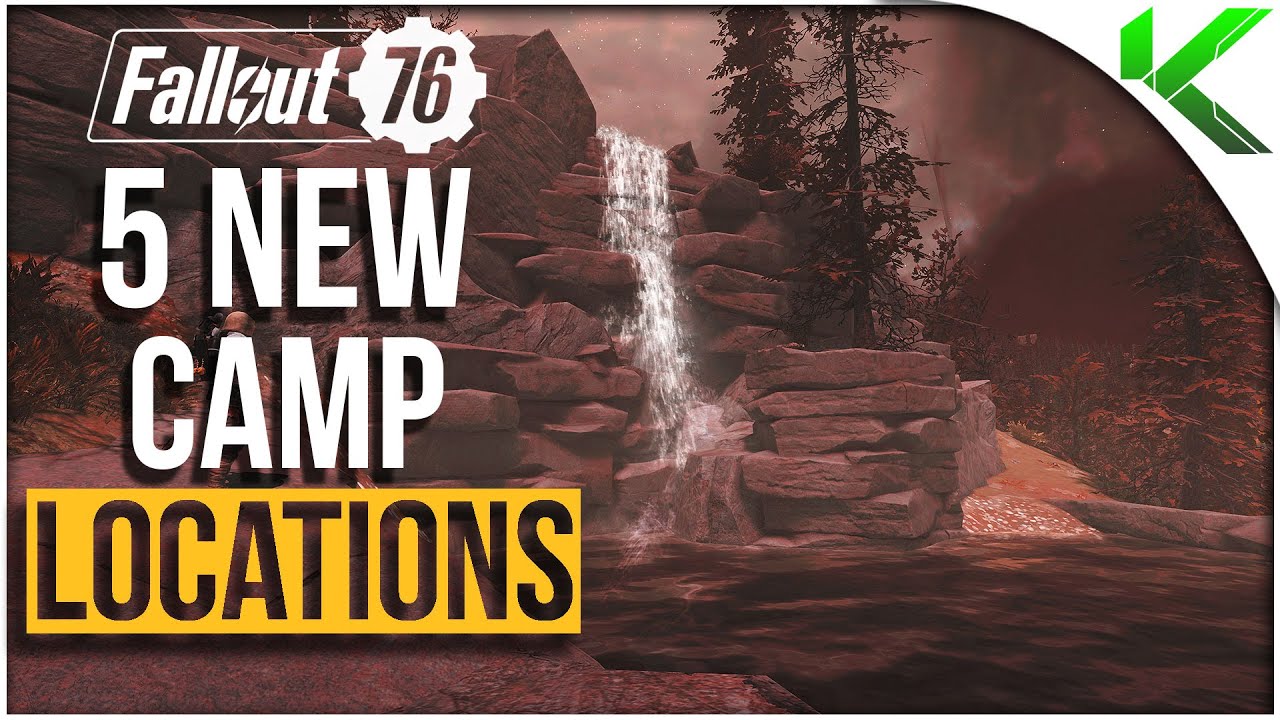TOP 5 NEW CAMP LOCATIONS 2024 in Fallout 76 | Fallout 76