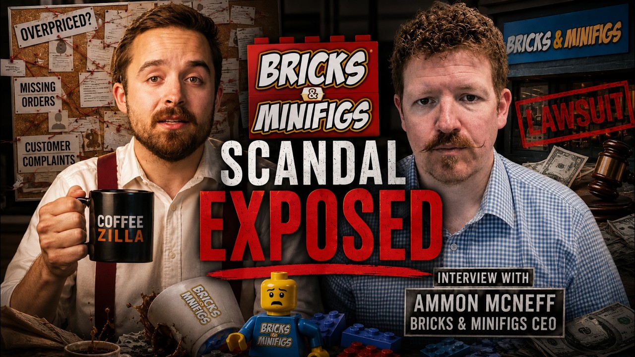 CoffeeZilla РАЗОБЛАЧИЛ гендиректора Bricks & Minifigs