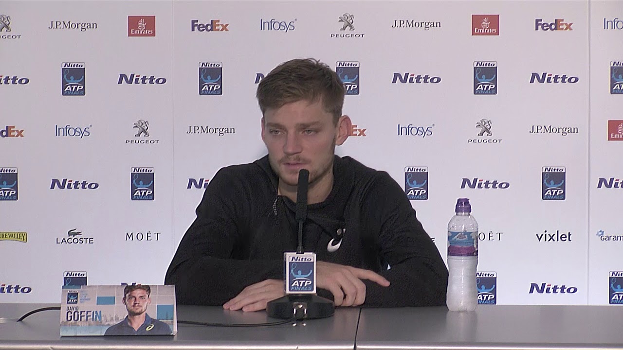 David Goffin ATP Finals Press Conference