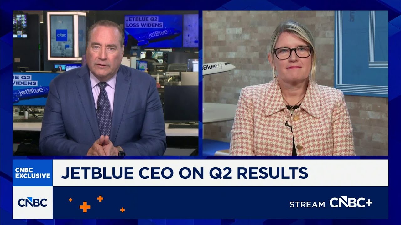 Гендиректор JetBlue о результатах за II квартал: отрасль начинает обретать ценовую власть