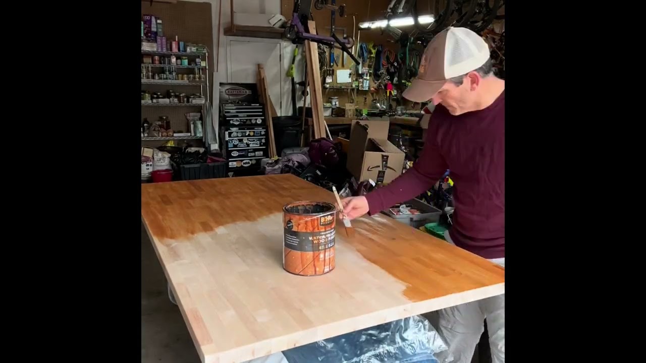 Washer & Dryer Butcher Block Counter DIY | Easy Laundry Room Makeover. @BucketListNews-kl7kt 