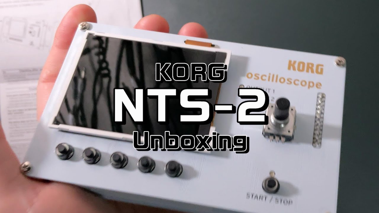 KORG NTS-2 unboxing