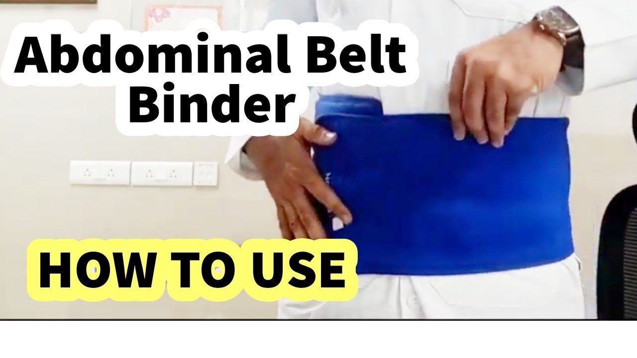 ABDOMINAL BINDER - HOW TO USE HERNIA BELT BELLY SUPPORT & AFTER PREGNANCY. CAN IT REDUCE BELLY FAT ?