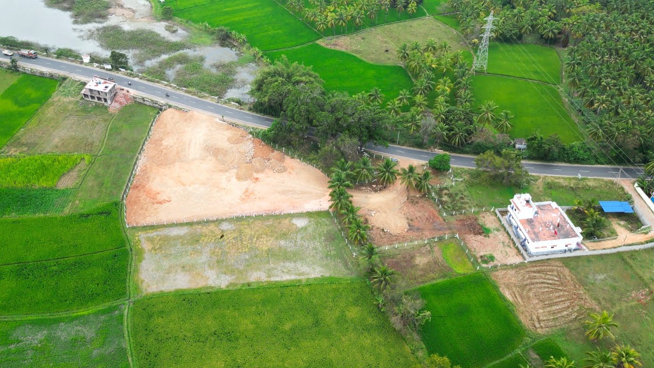 #தென்காசி || #செங்கோட்டை சுரண்டை மெயின் ரோட்டில் 75 சென்டில் கமர்ஷியல் இடம்  விற்பனைக்கு 👌🏻😍🏡🌴