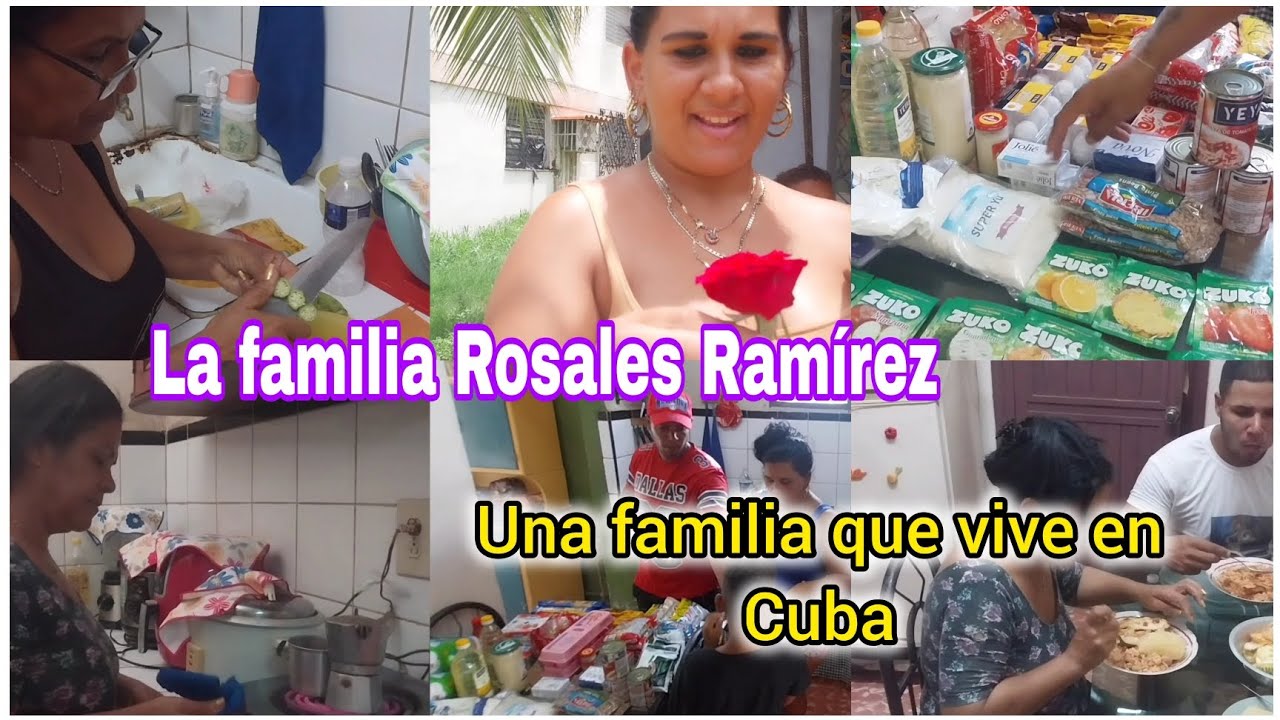 CONOCE UN POCO MAS DE ESTA FAMILIA CUBANA  . SUSCRIPTORA NOS ENVÍA COMIDA.  😱