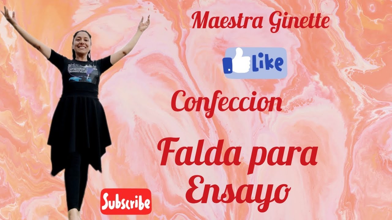 confeccion falda para ensayo 💕😍