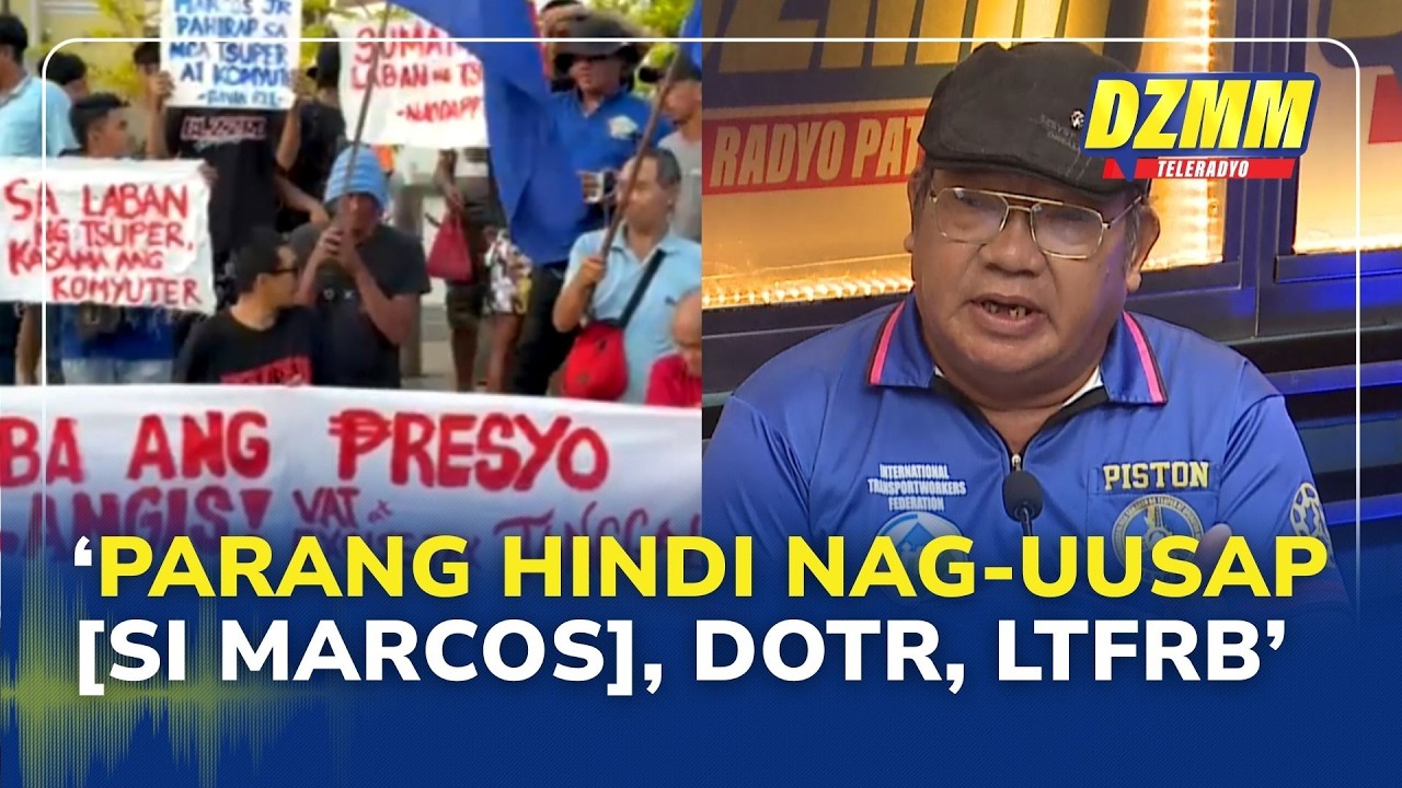 PISTON dismayed over Marcos suspension of fare hike amid oil price surge | (19 March 2026)