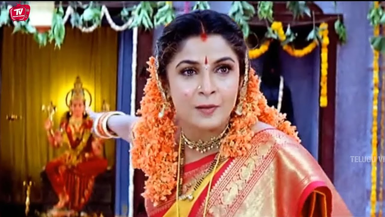 Ramya Krishna Telugu Blockbuster Movie Climax Best Scene | @TeluguVideoZ