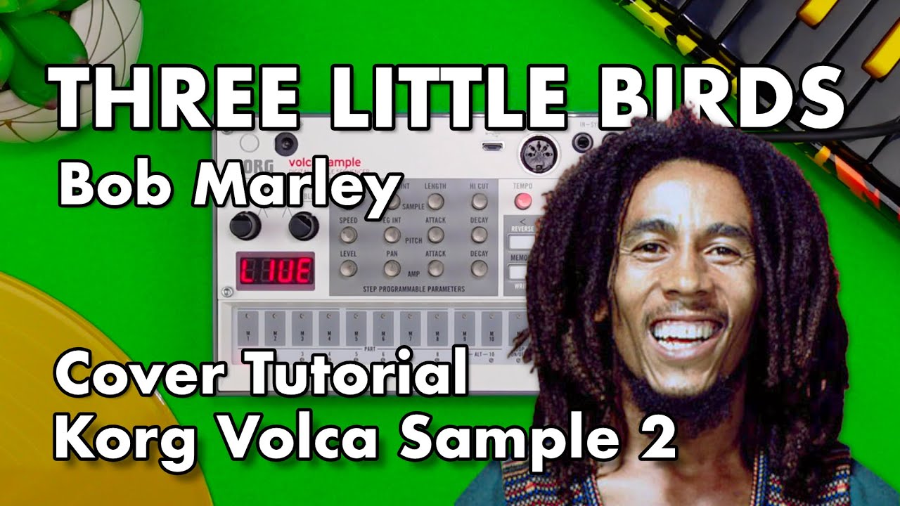 Three Little Birds - Bob Marley - Korg Volca Sample 2 Cover Tutorial