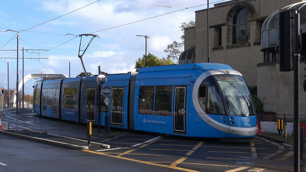 WM Metro Trams, 25, 33, 22, 19. Wolverhampton 26/10/20.