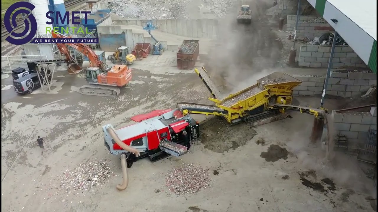 Westeria Airbasic Windshifter - Recycling Demolition Waste - Bouw En Sloop Afval - Smet Rental