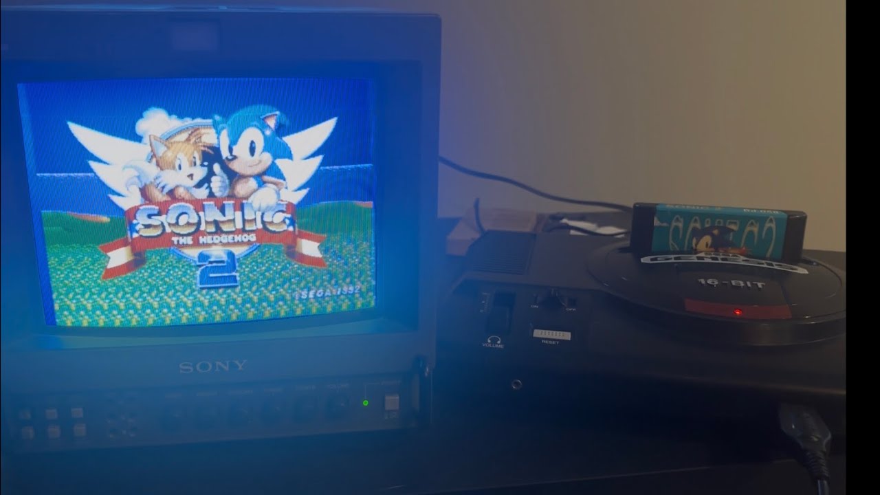 Sonic 2 Simon Wai beta pirate cartridge