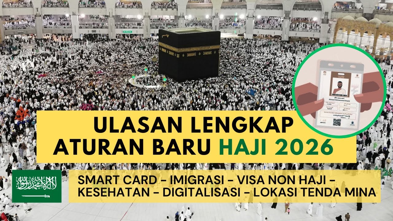 WAJIB TAU! ATURAN BARU HAJI 2026, ULASAN LENGKAP