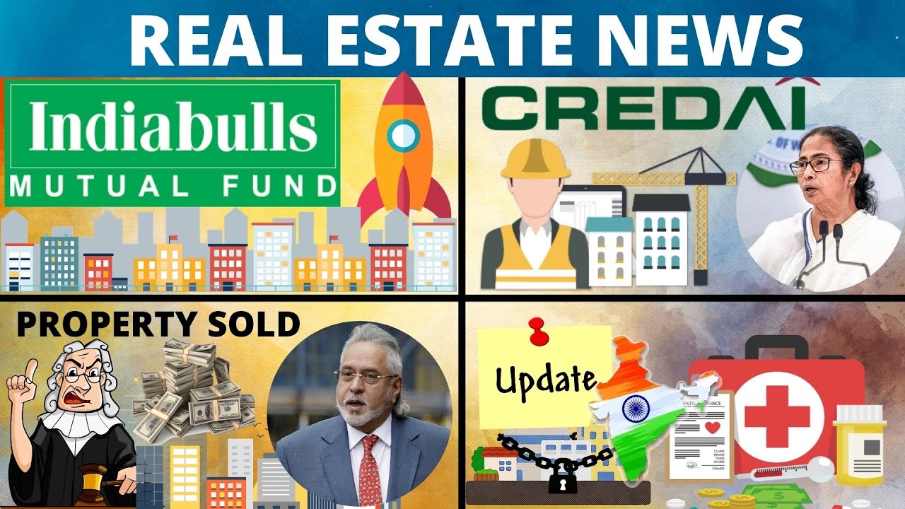 Indiabulls Real Estate News | Vijay Mallya ₹5,600CR Recovery | Property in Kolkata worth ₹90,000CR