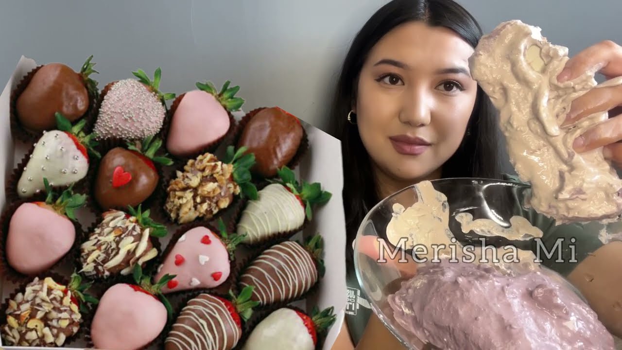 Клубничный рай 🍡🍨🎂🍊🍊