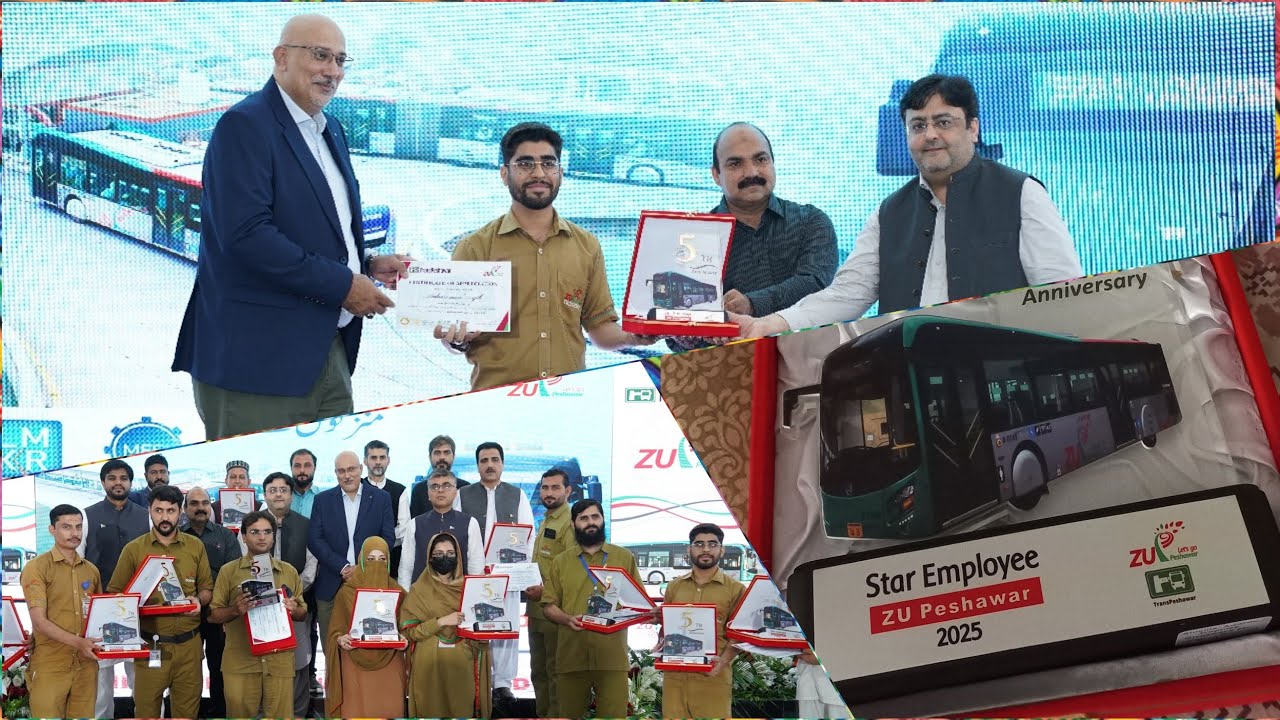 Star Employee Award | Akhir kaar mil gaya. #zupeshawar #transpeshawar #brt #awards 