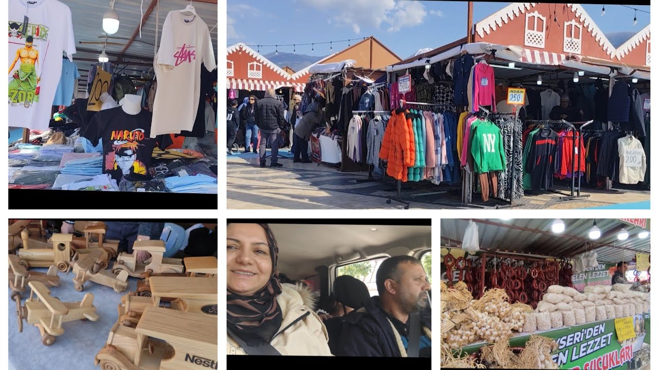 PAZAR GEZMESİ❤️RAMAZAN ŞENLİKLERİ FUARINA GİTTİK♥️ÜÇ TANE KOT PANTOLON 1000 TL♥️ UCUZLUK VAR❌