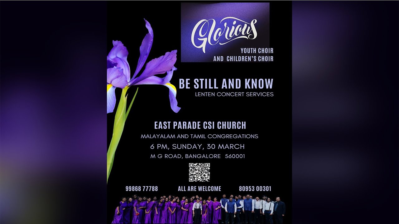 Be Still And Know | Glorious Lenten Concert Services | March 30th 2025