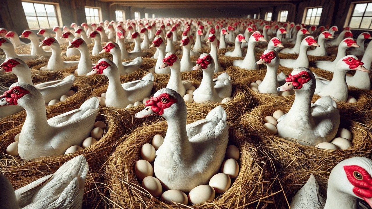 Amazing Muscovy Ducks Farm - Process of Raising Muscovy Ducks for Eggs for Business