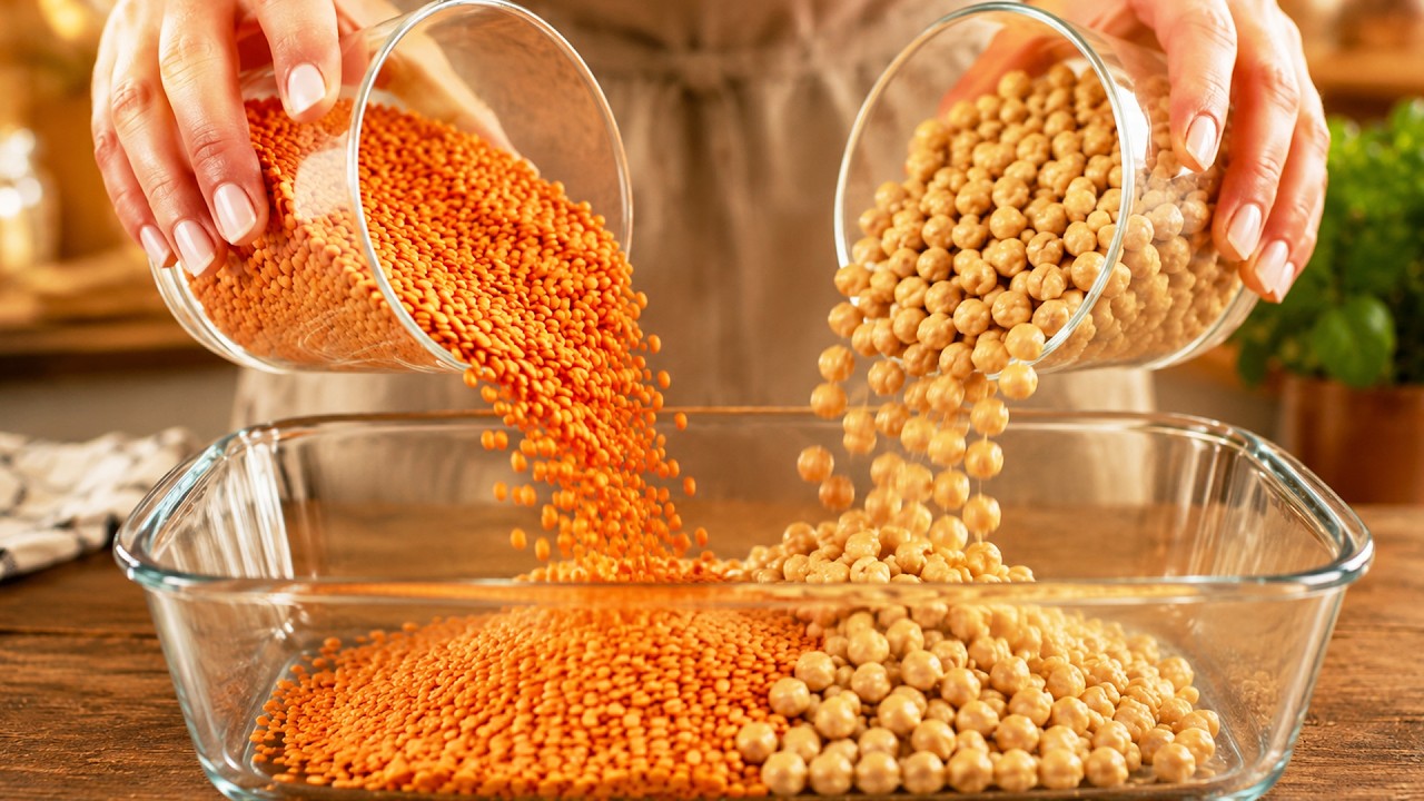 I haven't bought bread in a year! I just mix chickpeas and lentils - so delicious and healthy
