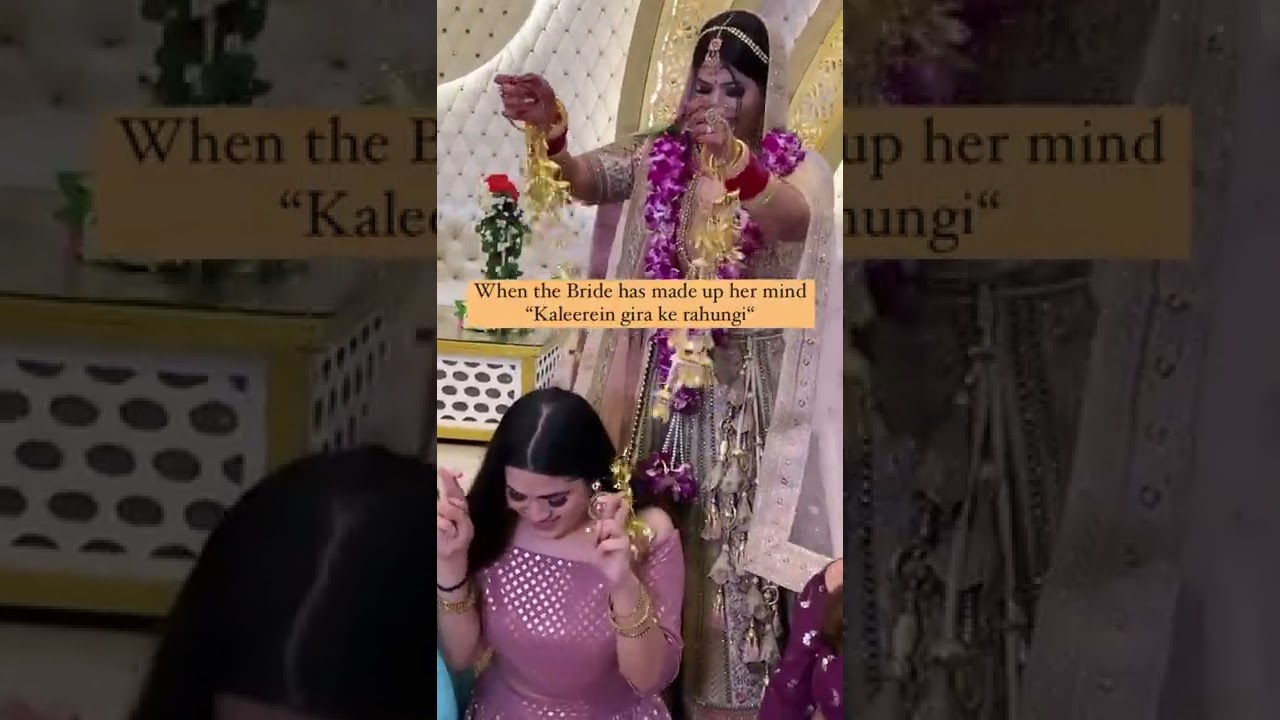 Bride Kalira Ceremony || Indian Wedding || Kaleera rituals