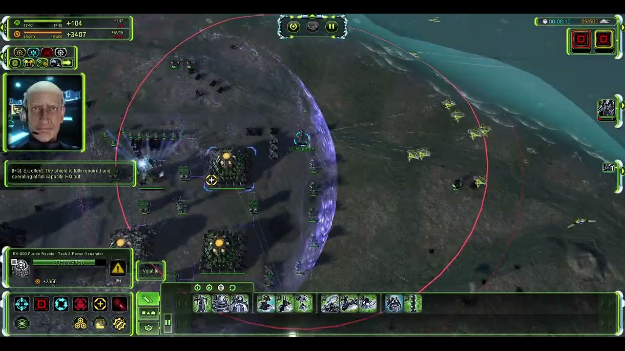 supreme commander forged alliance hard campaign m1 operation black day as aeon
