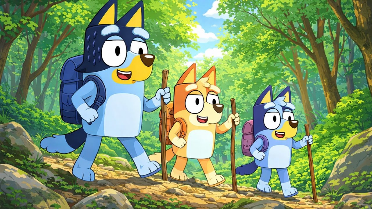 Bluey Goes on a FOREST ADVENTURE! 🌲🥾 So Many Funny Moments 😂 | Bluey Funny Animation