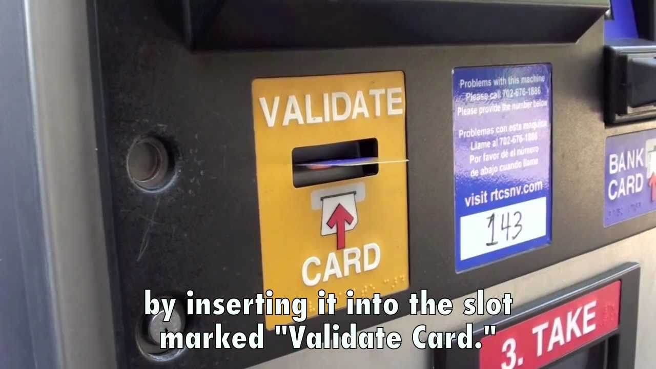 How To Use The RTC Ticket Vending Machine (TVM)