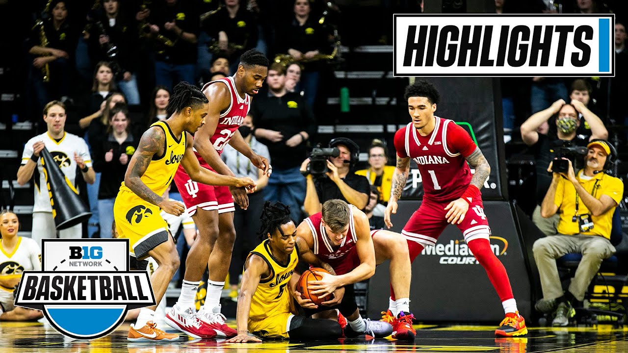Indiana at Iowa | Extended Highlights | Big Ten Men's Basketball | Jan. 5, 2023