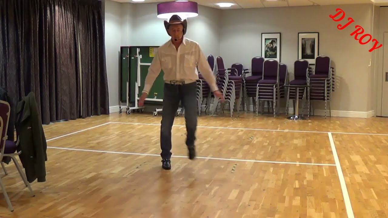 The Slosh Line Dance To Achy Breaky Heart With Dj roy