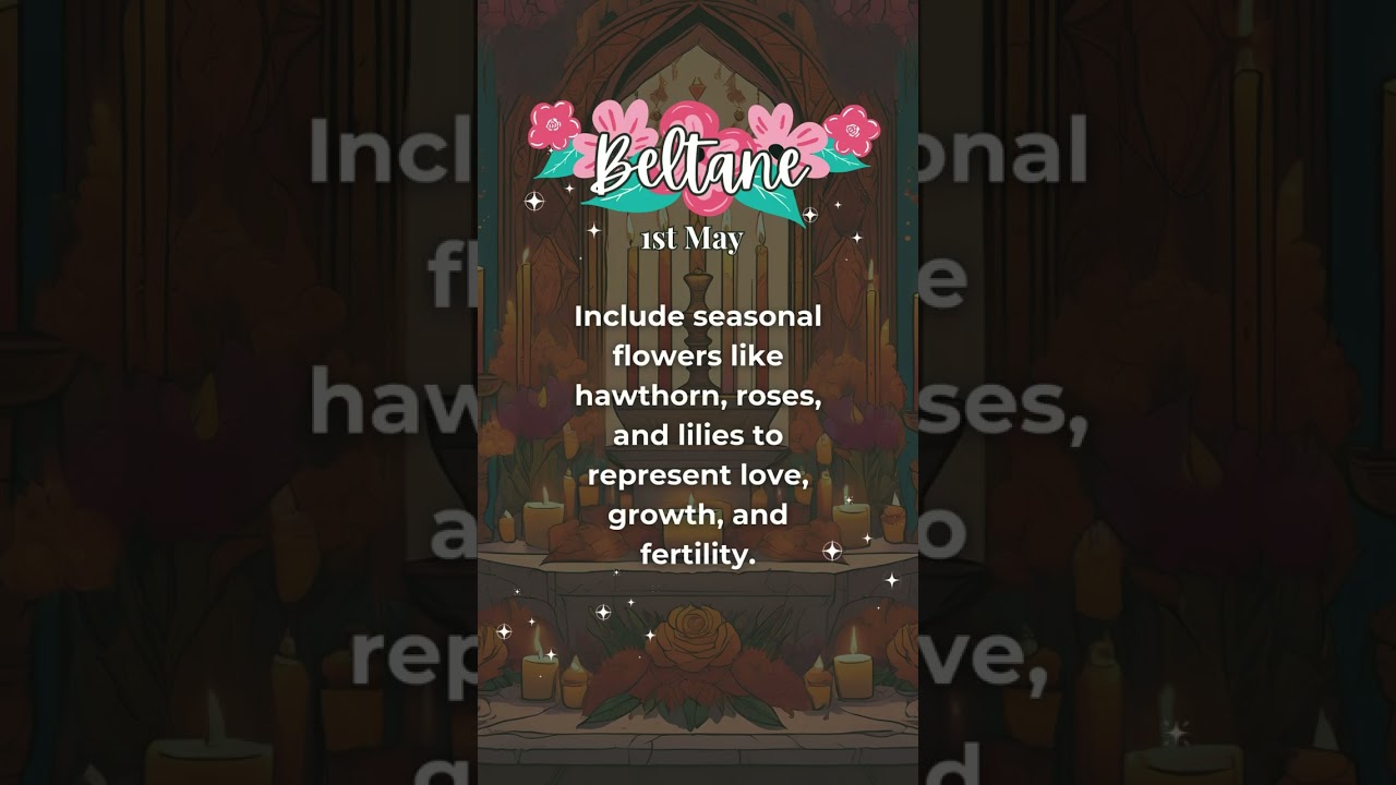 #BlessedBeltane #WitchyVibes #SpringEnergy #ModernWitch #PaganTraditions