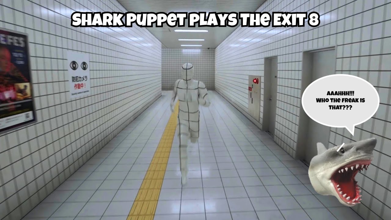 SB Movie: Shark Puppet играет в The Exit 8!