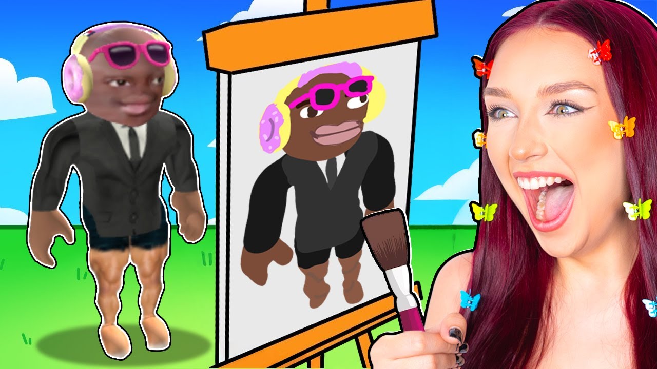 РИСУЮ ПОДПИСЧИКОВ в РОБЛОКС ! 😱 ЭТО ЧТО ЗА??!!! ROBLOX Draw Me