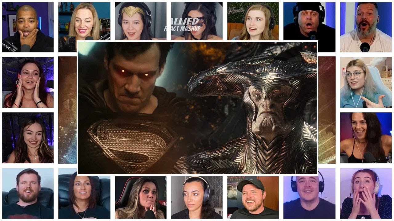 Superman vs Steppenwolf Reaction Mashup | Zack Snyder's Justice League (2021)