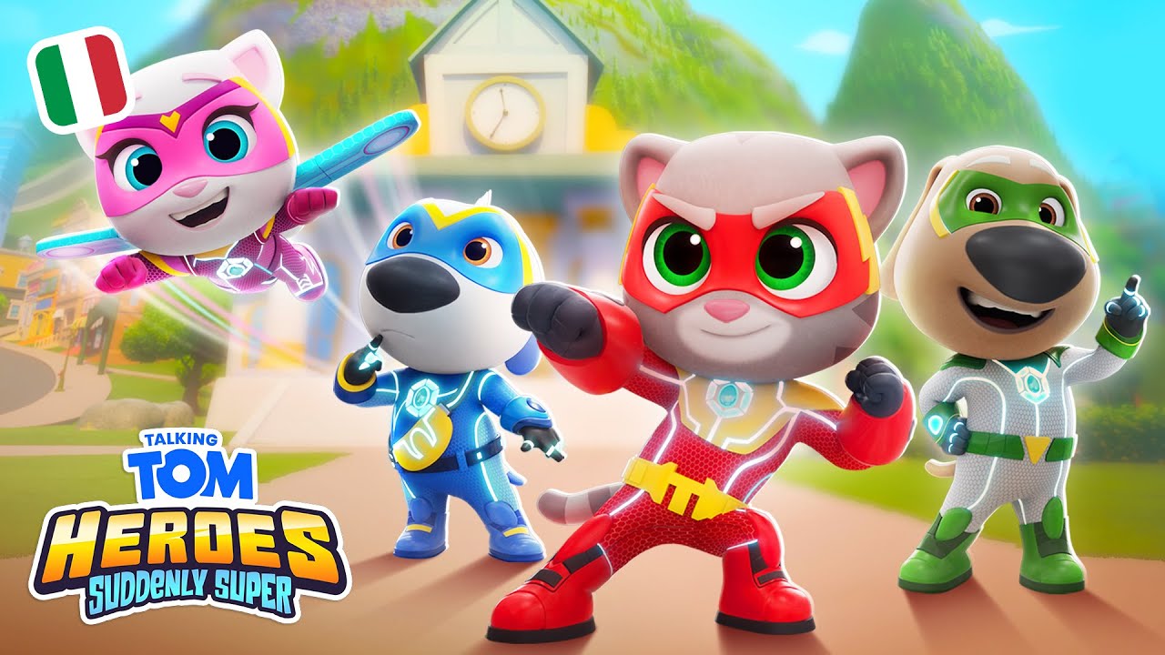 Trailer ufficiale 🦸⚡️ Talking Tom Heroes: Super amici | Guarda ora su Cartoonito!