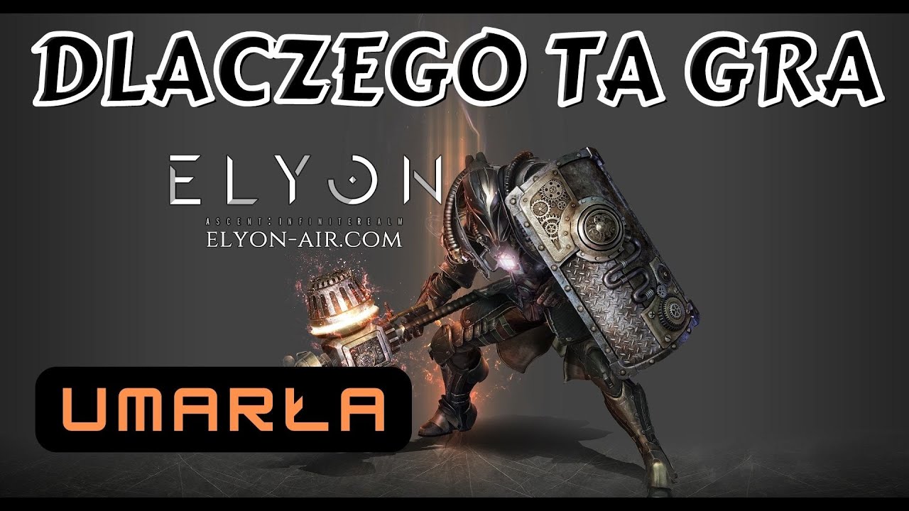 Elyon wyłaczony w grudniu tego roku - dlaczego ta gra tak szybko umarła? Znam odpowiedź