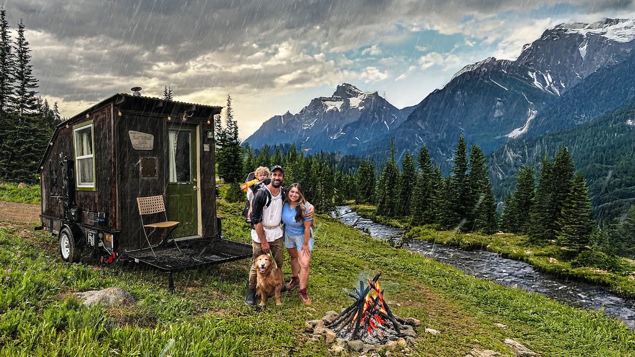 Facing Thunderstorms & Grizzly Bears at our Cabin in Montana