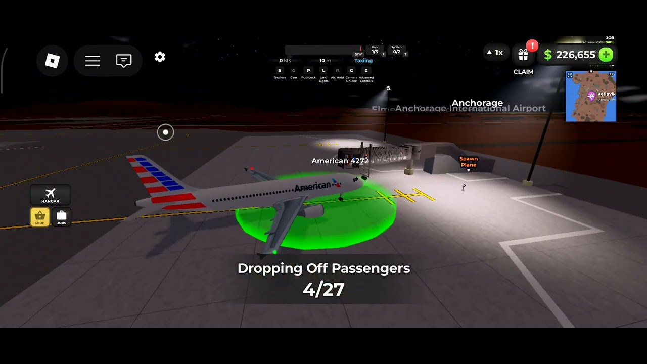 Letimo avionima u Robloxu(pao u more)