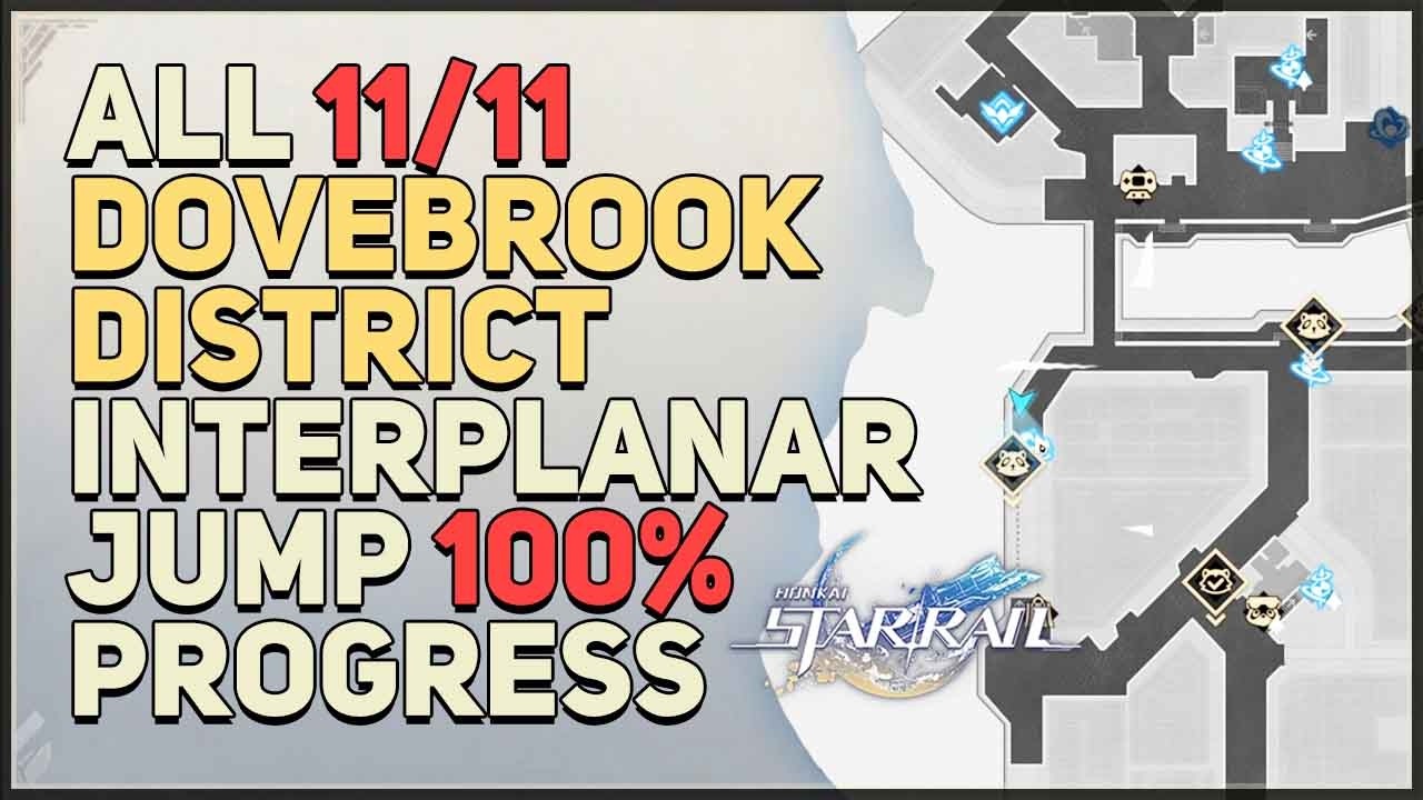 Dovebrook District All Interplanar Jump Exploration Progress 100% Honkai Star Rail