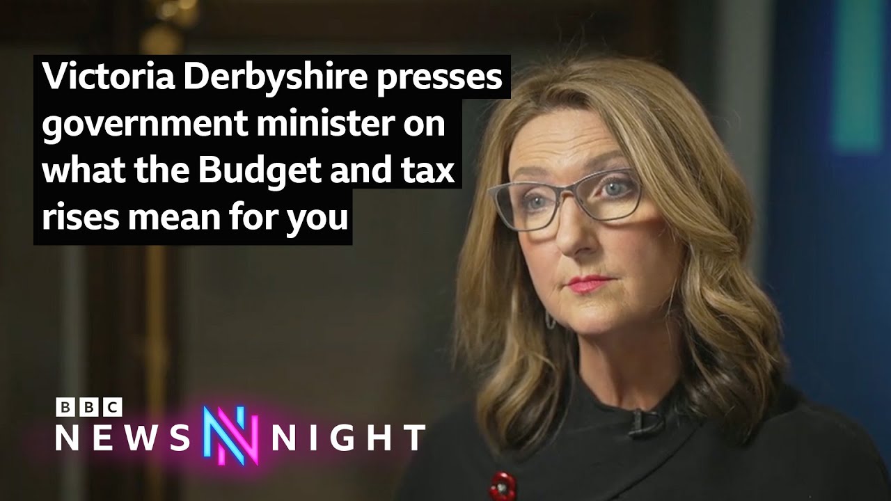 Victoria Derbyshire presses government minister on what the budget and tax rises mean for you
