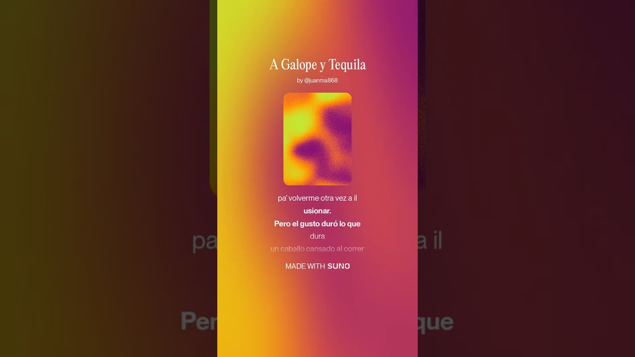 A Galope y Tequila