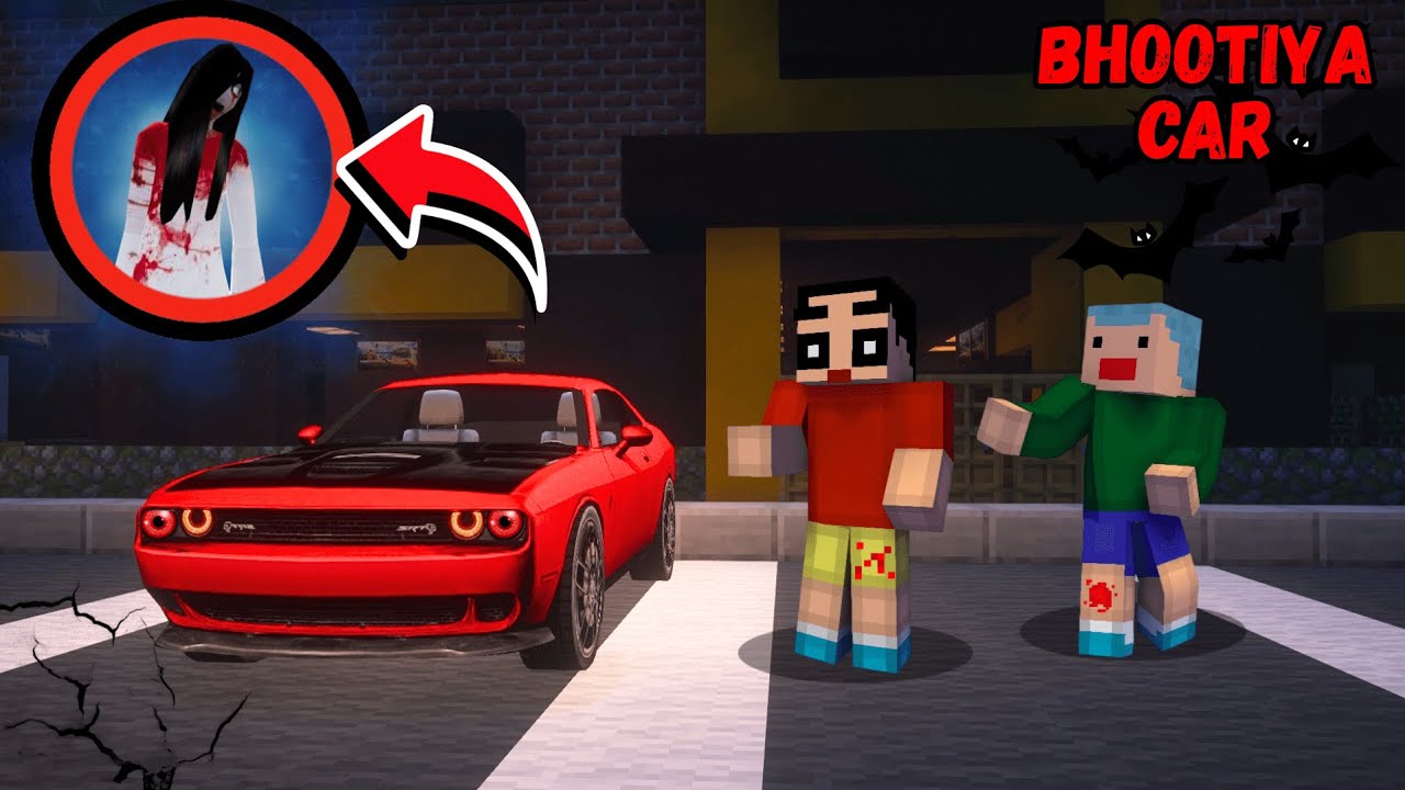 SHINCHAN Buy HORROR CAR in Minecraft 😱😨