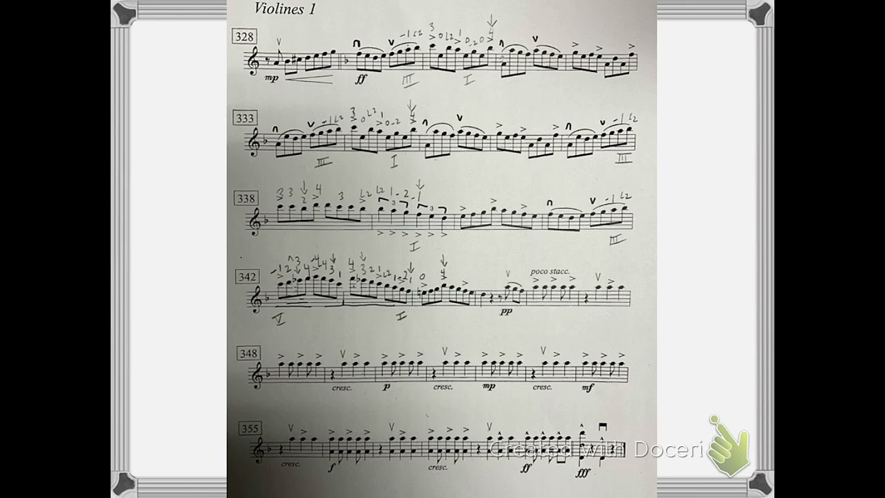 Danzon Vln 1 last page