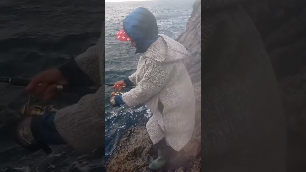 صراع مع سمكة التونة العنيدة دام لأكثر من 20 دقيقة ولكن للأسف فازت العنيدة بالمعركة 🎣🐟