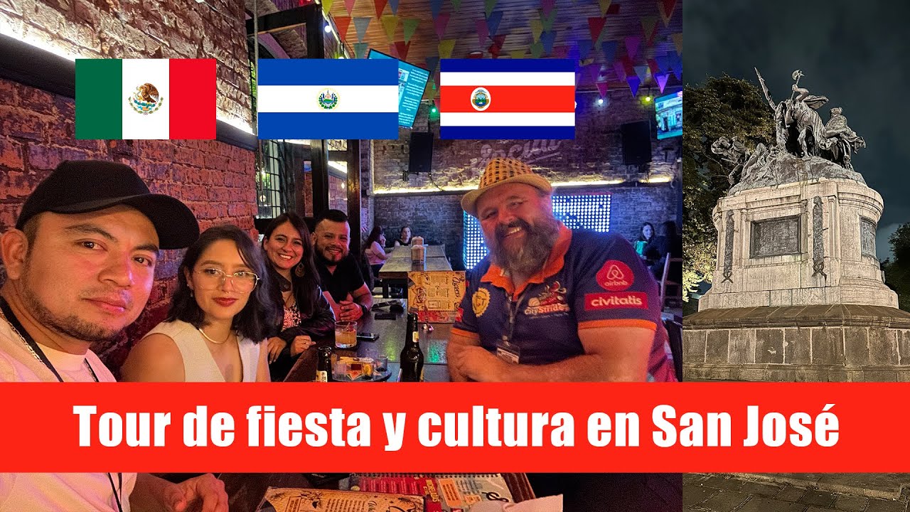 Tour de fiesta y cultura en San José, Costa Rica 🇨🇷