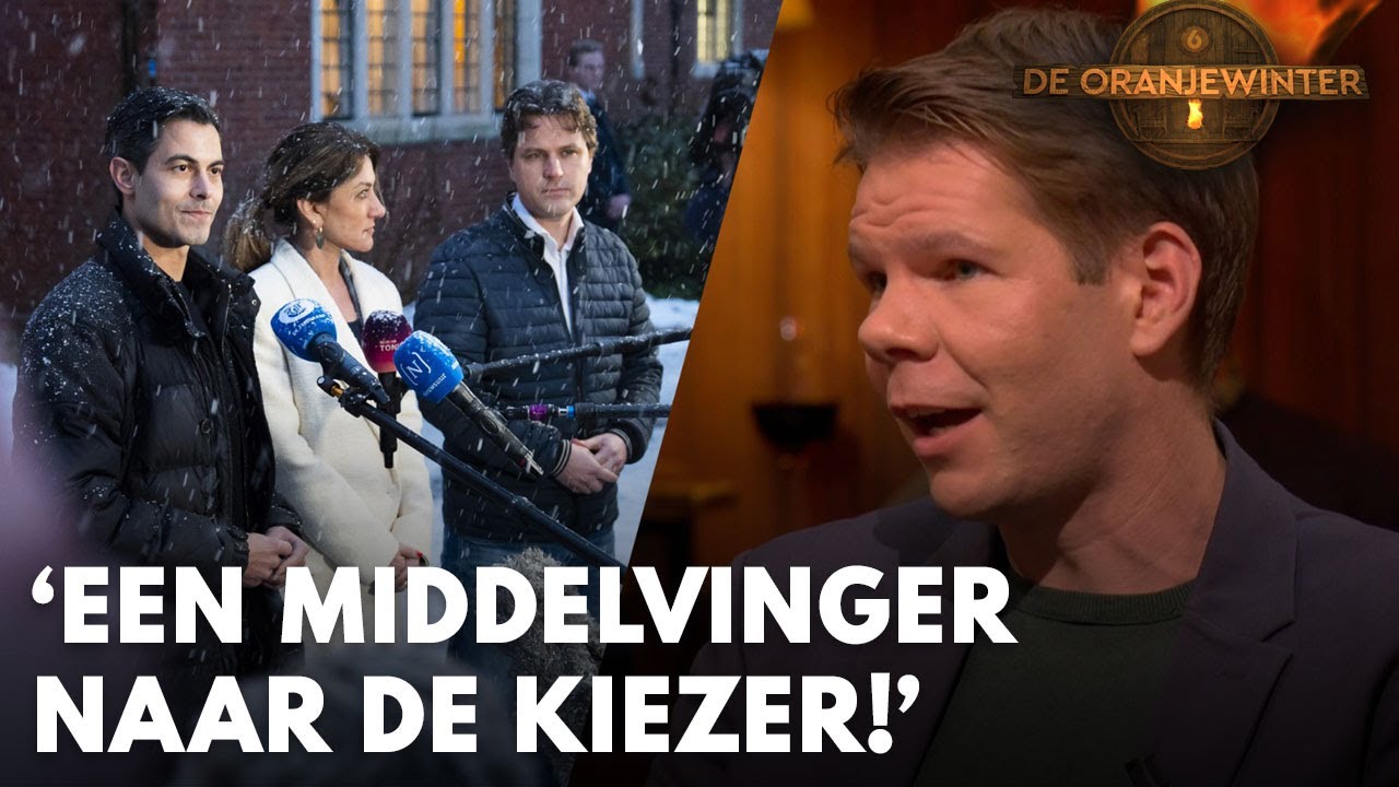 Victor Vlam over minderheidskabinet D66, VVD en CDA: 'Een middelvinger naar de kiezer!'